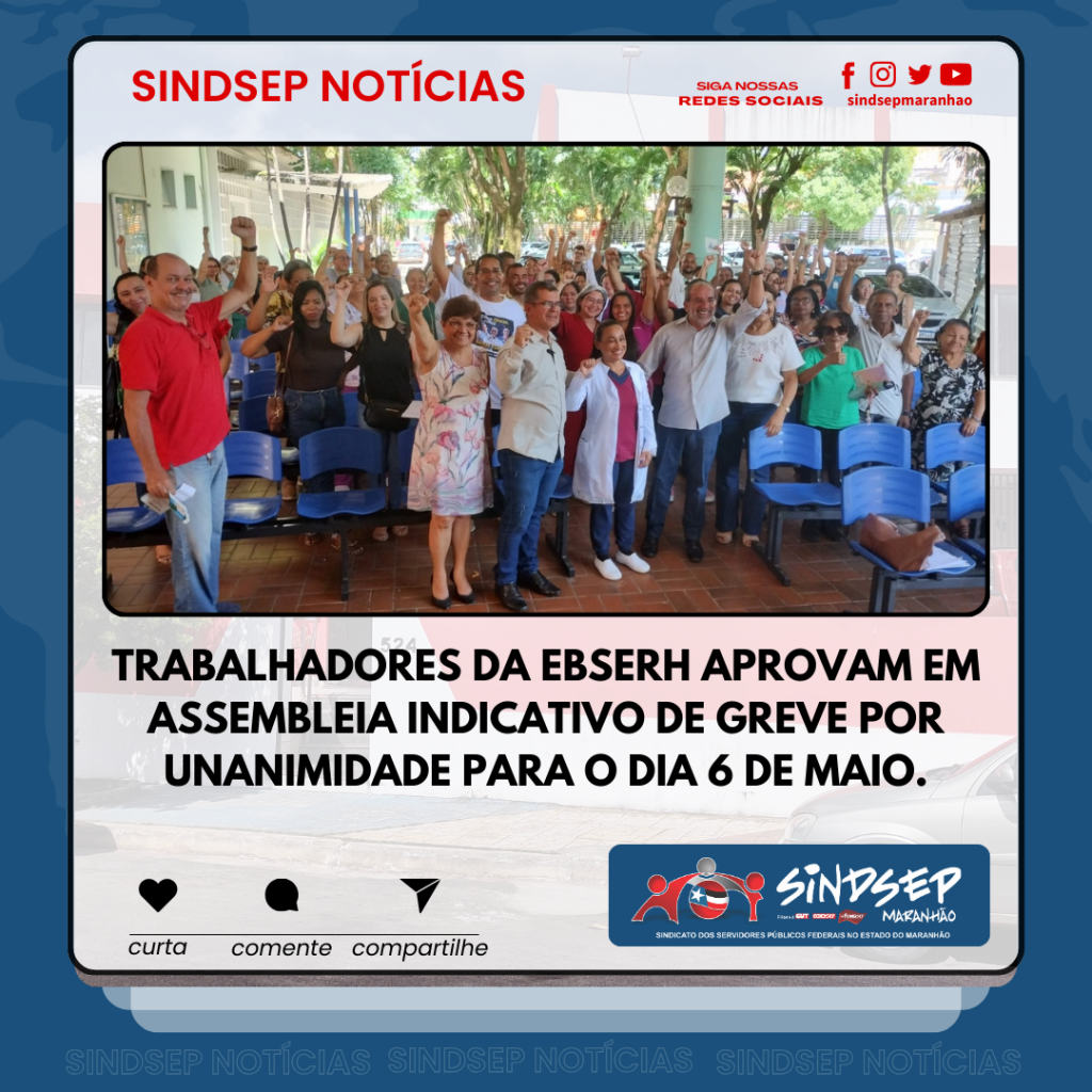 Sindsep Ma Sindicato Dos Servidores P Blicos Federais No Estado Do