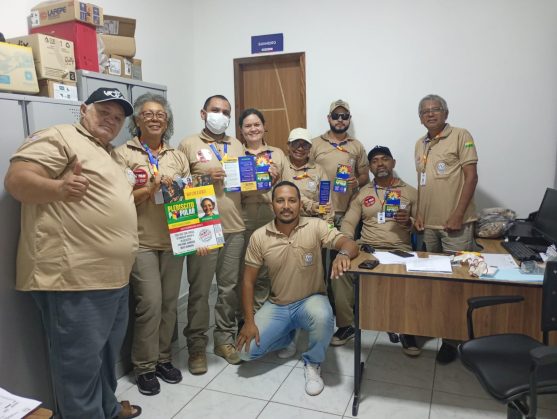 plebiscito popular no Ministério da Saúde, distrito Paço do Lumiar.